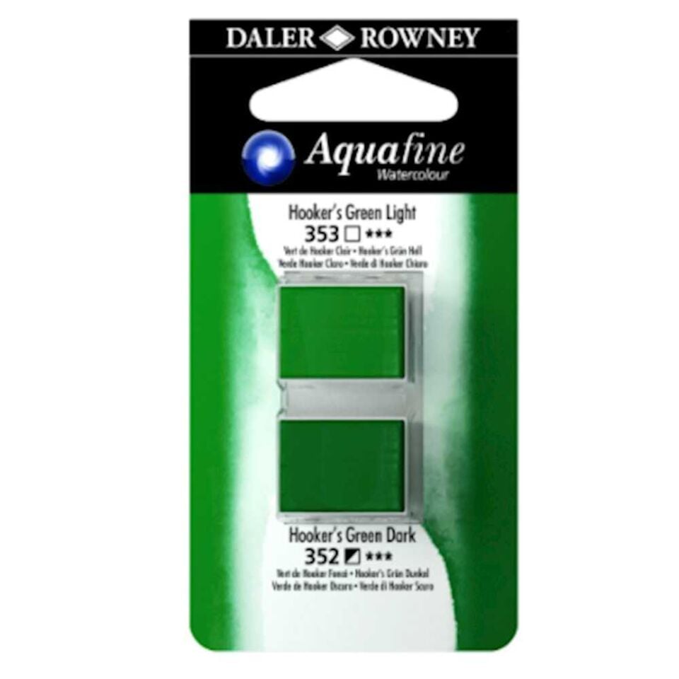 Daler Rowney Aquafıne Set 15 Hookers Green Light