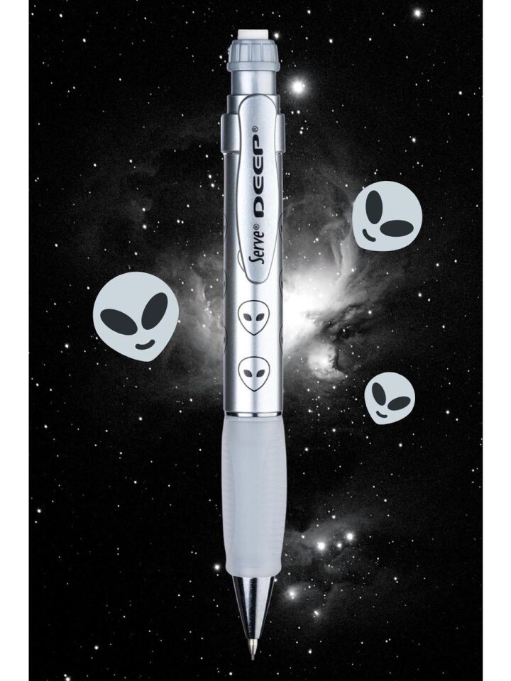 Serve Versatil Kalem Deep 0.7 Metalik Gri Uzaylı