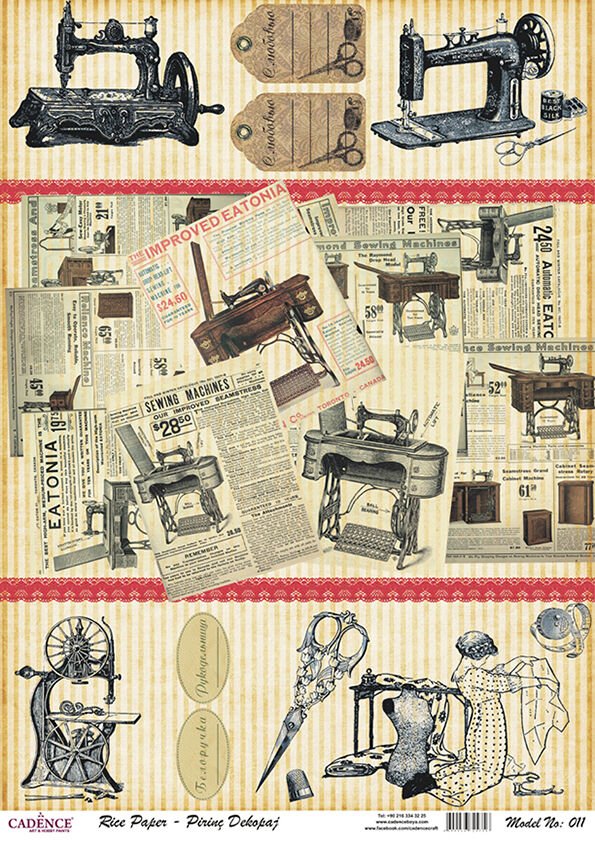 Cadence Pirinç Kağıt Model 11 30X42