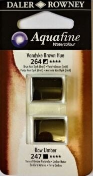 Daler Rowney Aquafıne H/P Set 20 Vandyke Brown Hue/Raw Umber