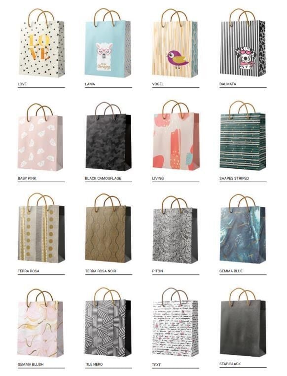 Gıpta Medıum Karton Çanta Seti