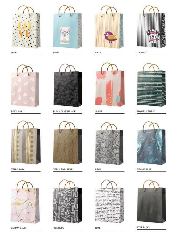 Gıpta Medıum Karton Çanta Seti