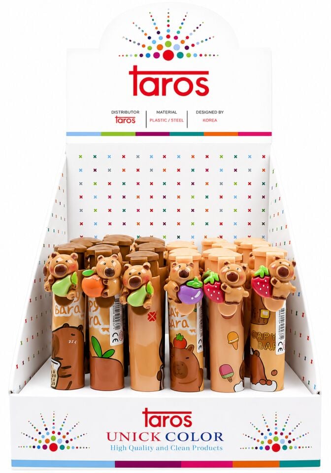 Taros Unick Color Capybara Basmalı Silgi