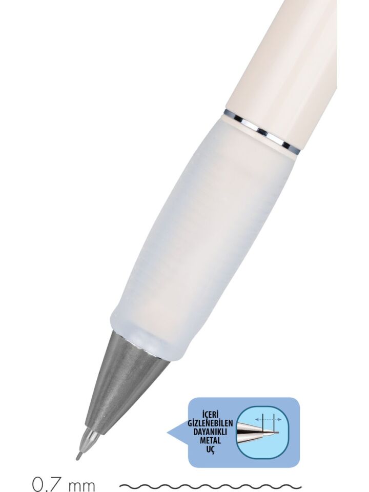 Serve Deep Mekanik Kurşun Kalem 07 Mm Fd İvory