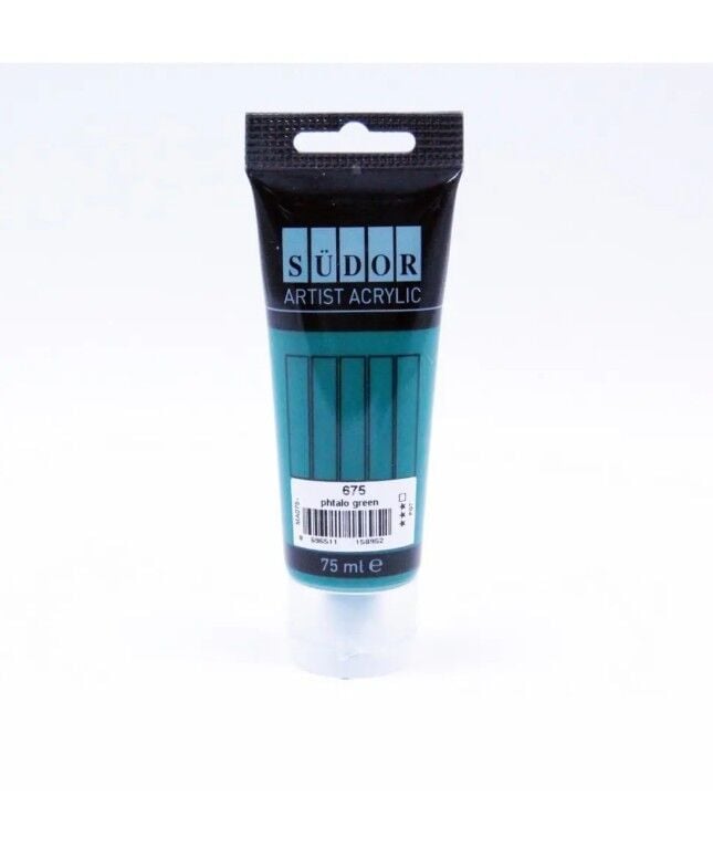 Südor Akrilik Tüp Boya 75 Ml Fitalo Yeşil 675