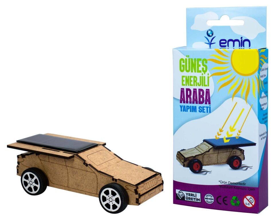 Emin İş Eğitimi Güneş Enerjili Araba