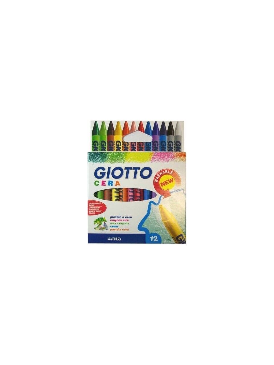 Giotto Cera Mum Boya 12 Li
