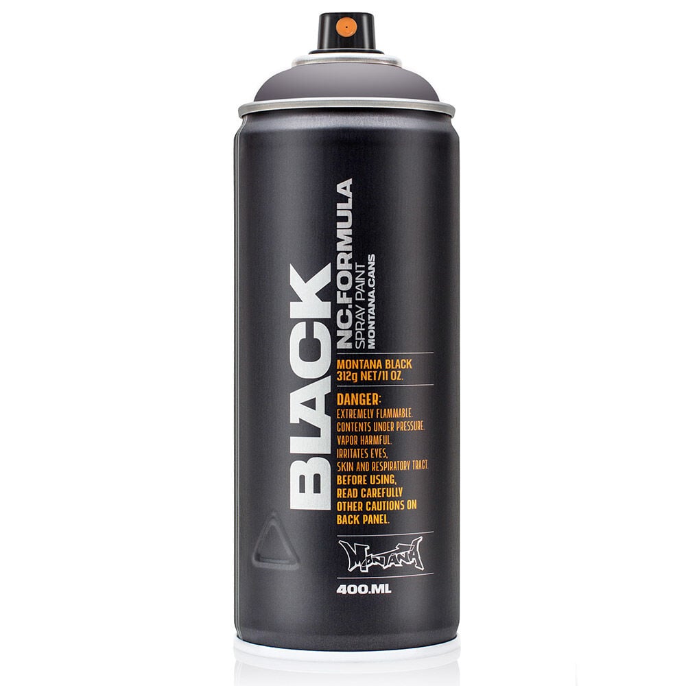 Montana Black Sprey Boya 400 Ml Nostradamus BLK7230