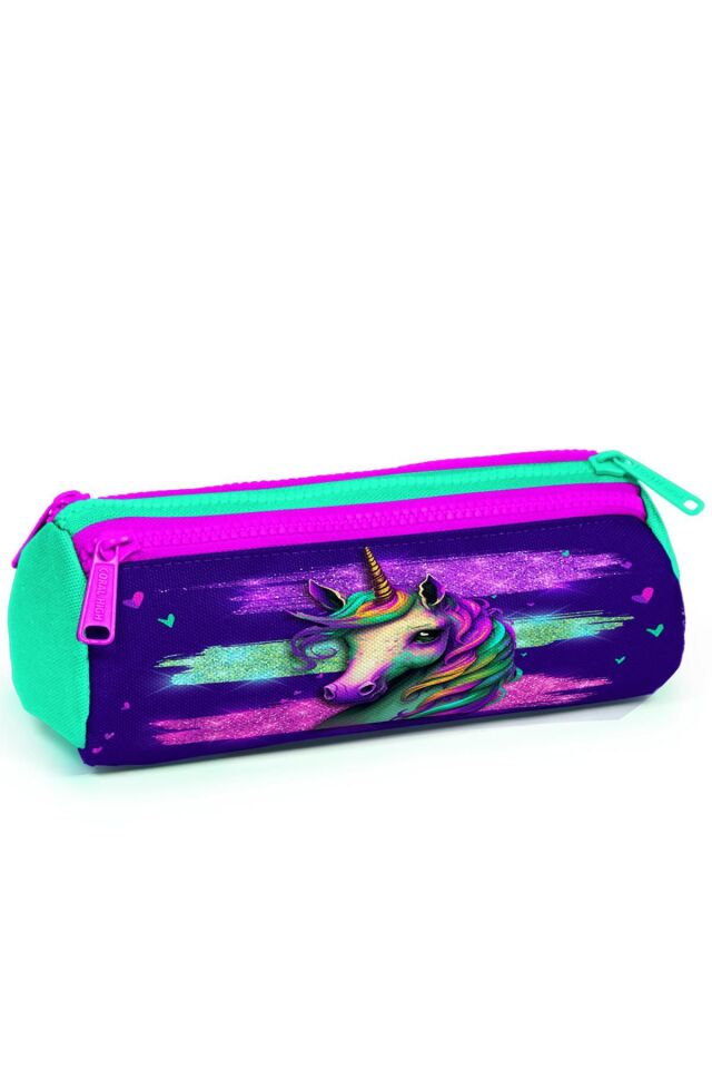 Yaygan Coral High Kalem Çanta Üç Bölmeli 22058