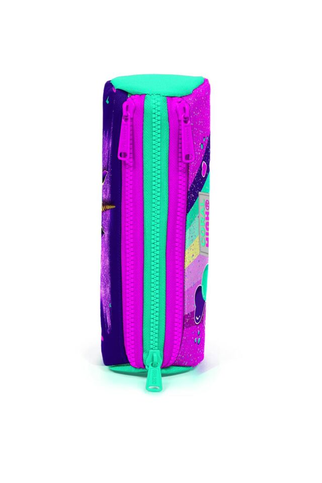 Yaygan Coral High Kalem Çanta Üç Bölmeli 22058