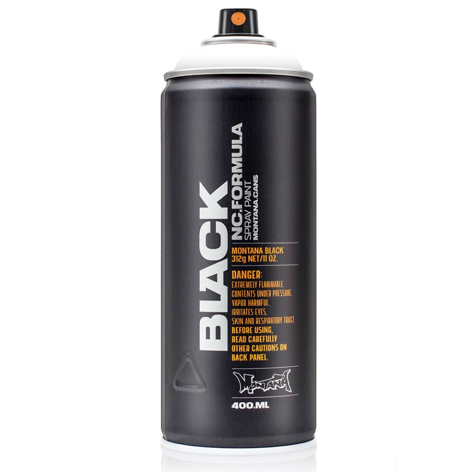 Montana Black Sprey Boya 400 Ml Snow White BLK9100