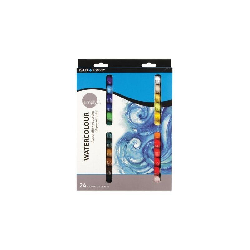 Daler Rowney Simply 24X12 Ml Suluboya Seti