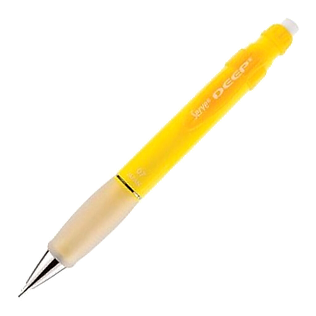 Serve Deep Mekanik Kurşun Kalem 07 Mm Fosforlu Sarı
