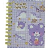 Taros Unick Color Mor Ayıcık Not Defteri