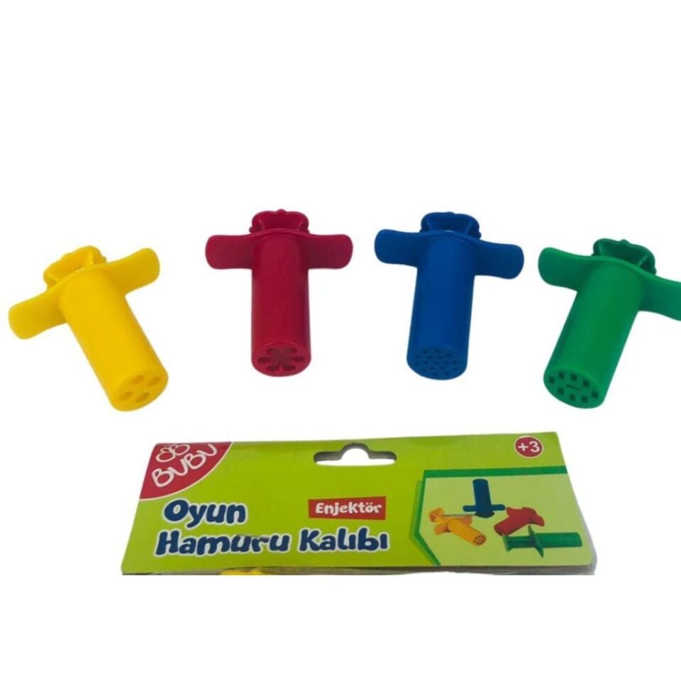 Bu-Bu Oyun Hamuru Kalıbı Enjektör