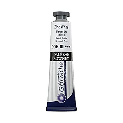Daler Rowney Aquafine Guaj 15 Ml Zinc White