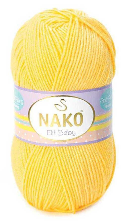 Nako Elit Baby 100 Gr Sarı 2857