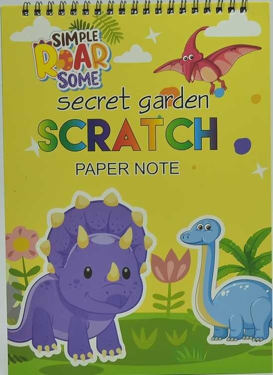 Taros Unick Color Secret Garden A4 Kazıma Defteri