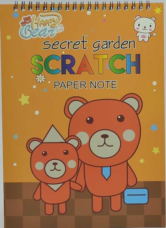 Taros Unick Color Secret Garden A4 Kazıma Defteri