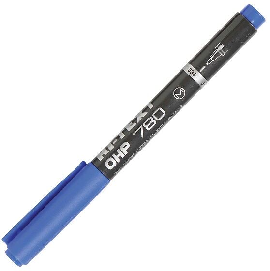 Hi-Text Asetat Kalemi (M) Mavi