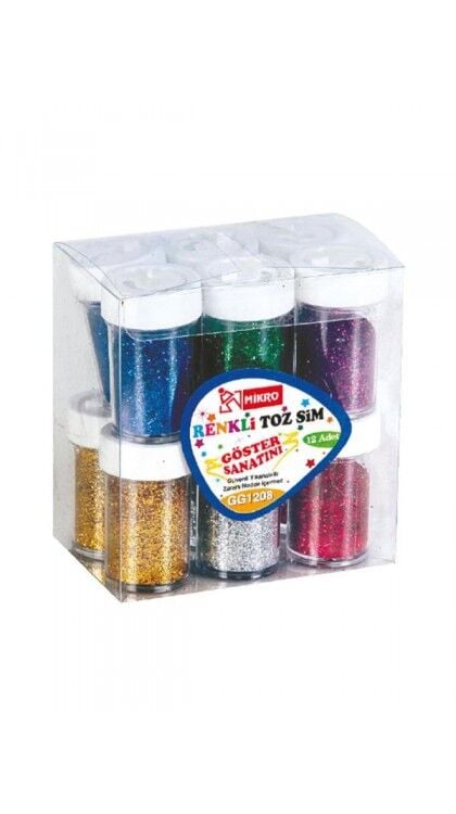 Mikro Gg 12-08D Renkli Pul Sim