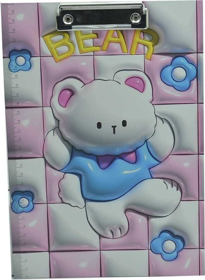 Taros Unick Color 3D Bear A4 Sekreterlik