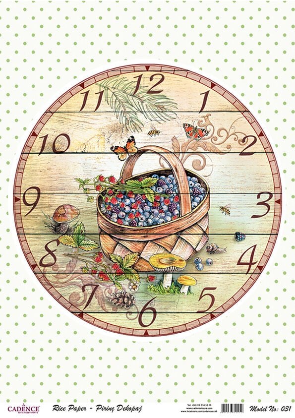 Cadence Pirinç Kağıt Model 31 30X42