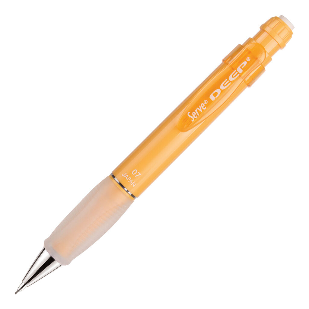 Serve Deep Mekanik Kurşun Kalem 07 Mm Hardal Sarısı