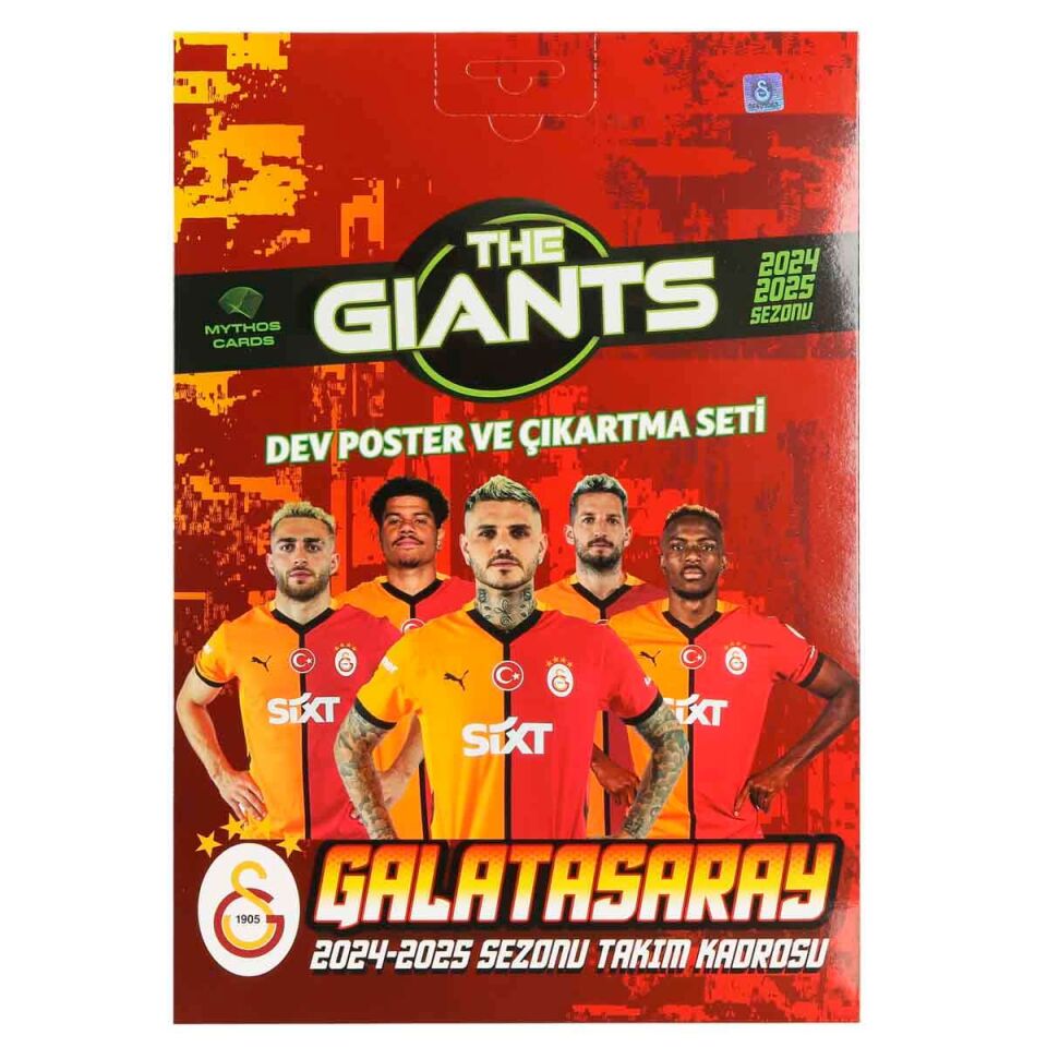 Galatasaray The Giants 24/25 Poster Ve Çıkartma Seti