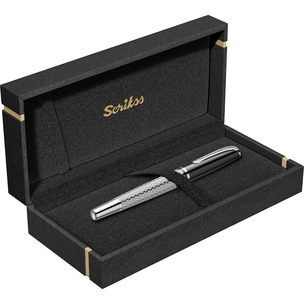 Scrikss 477 Roller Siyah Krom