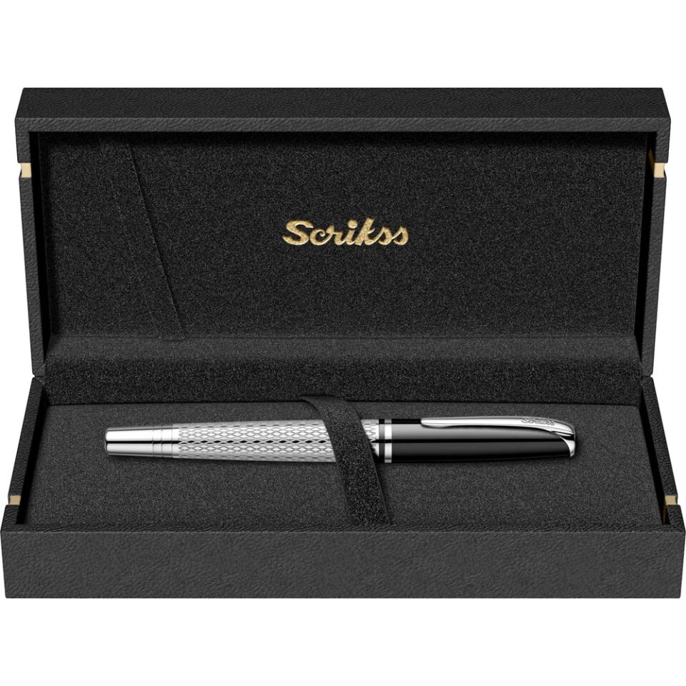 Scrikss 477 Roller Siyah Krom