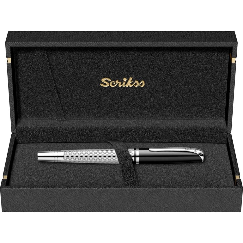 Scrikss 477 Roller Siyah Krom