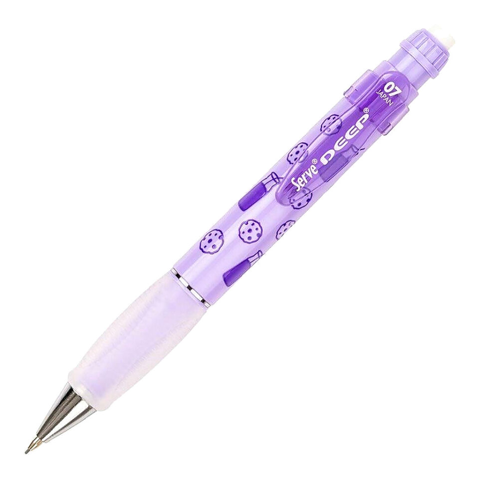 Serve Deep Mekanik Kurşun Kalem 07 Mm Tatlı Serisi Pastel Mor