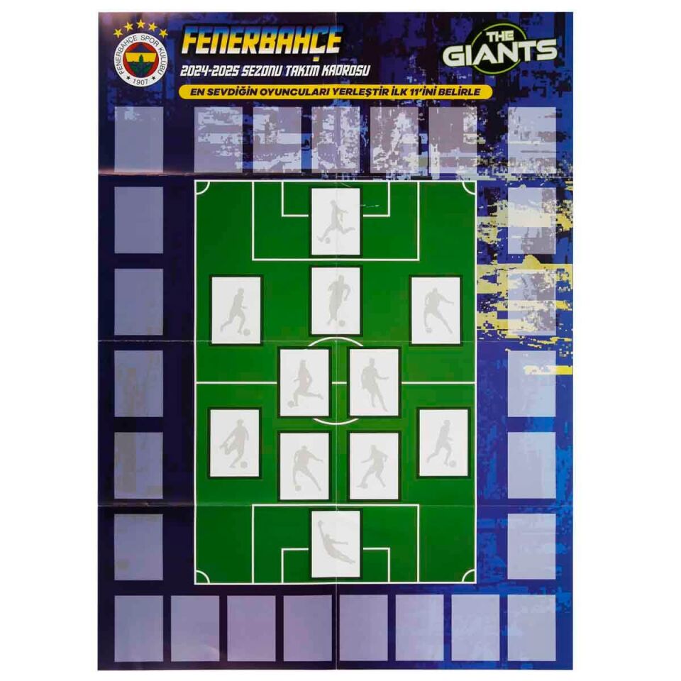 Fenerbahçe The Giants 24/25 Poster Ve Çıkartma Seti
