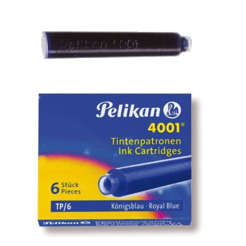 Pelikan Dolmakalem Kartuşu 4001 Küçük Mavi 6 Lı
