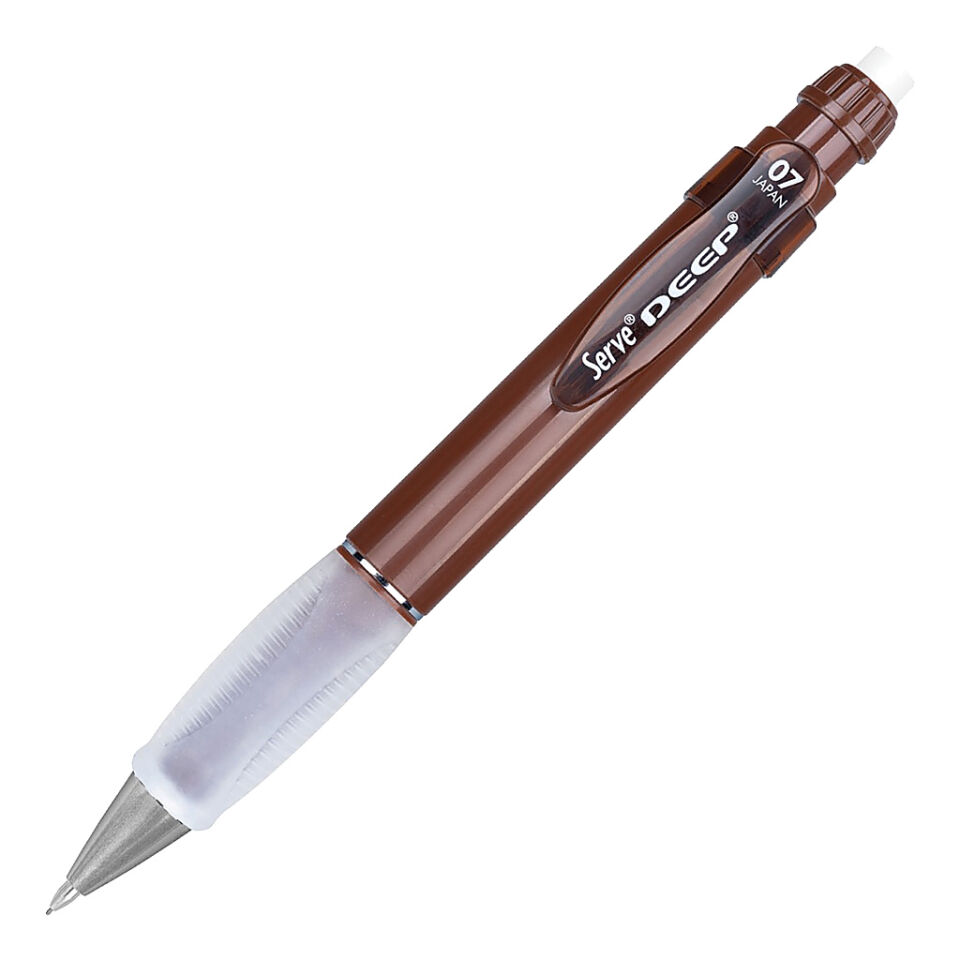 Serve Deep Mekanik Kurşun Kalem 07 Mm Kahverengi