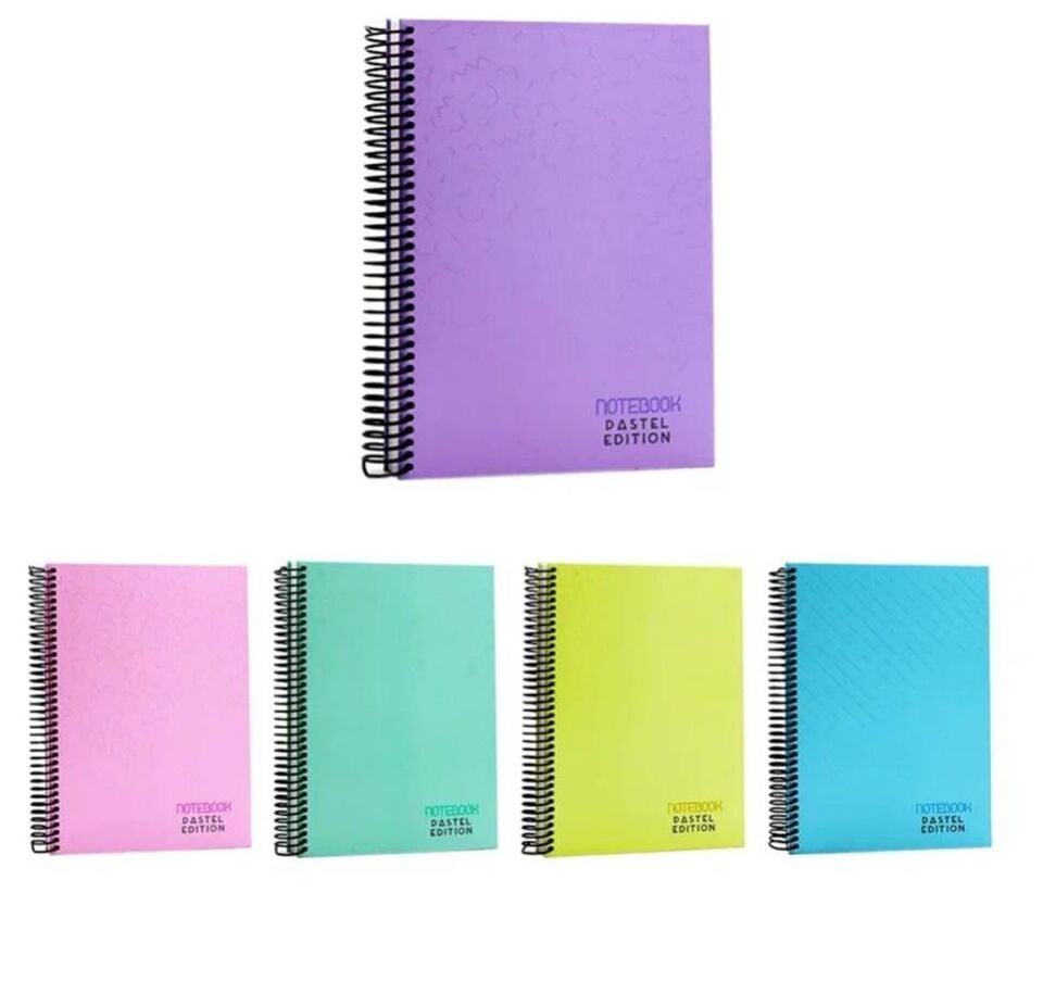 Mikro 17X24 Edition Pastel Kareli 120 Yaprak Okul Defteri