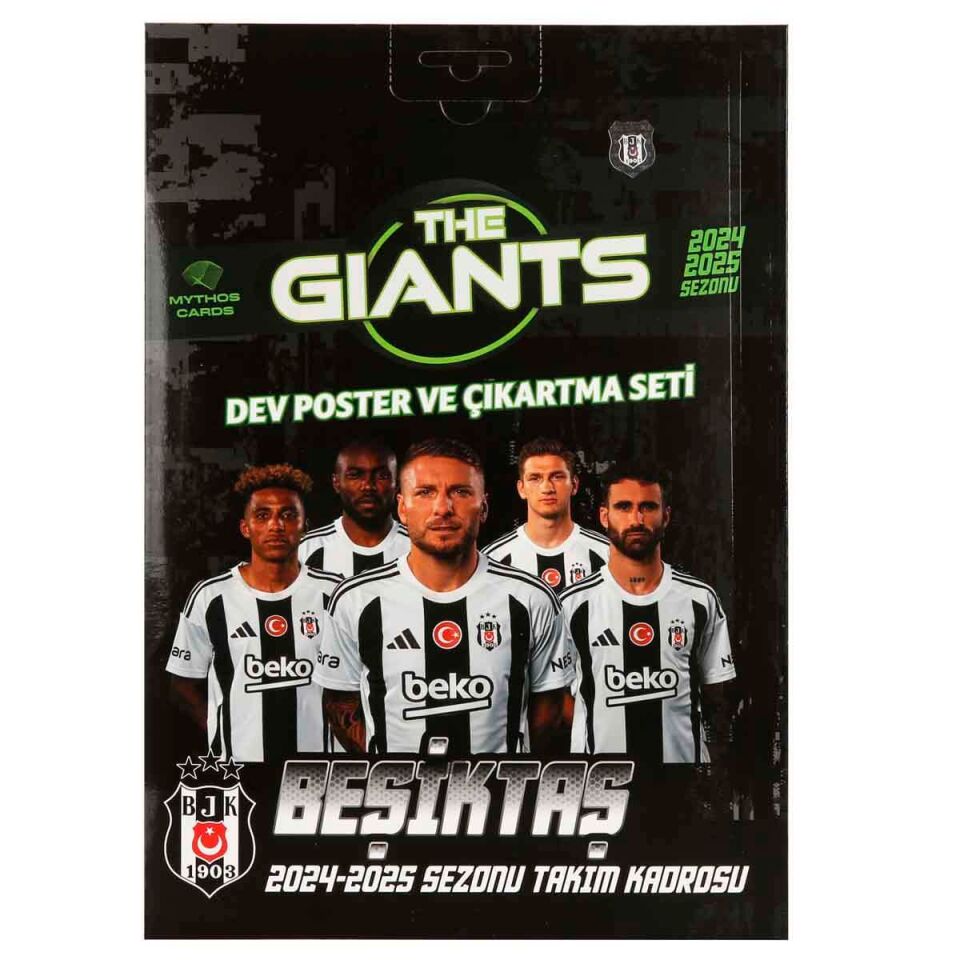 Beşiktaş The Gıants 24/25 Poster Ve Çıkartma Seti