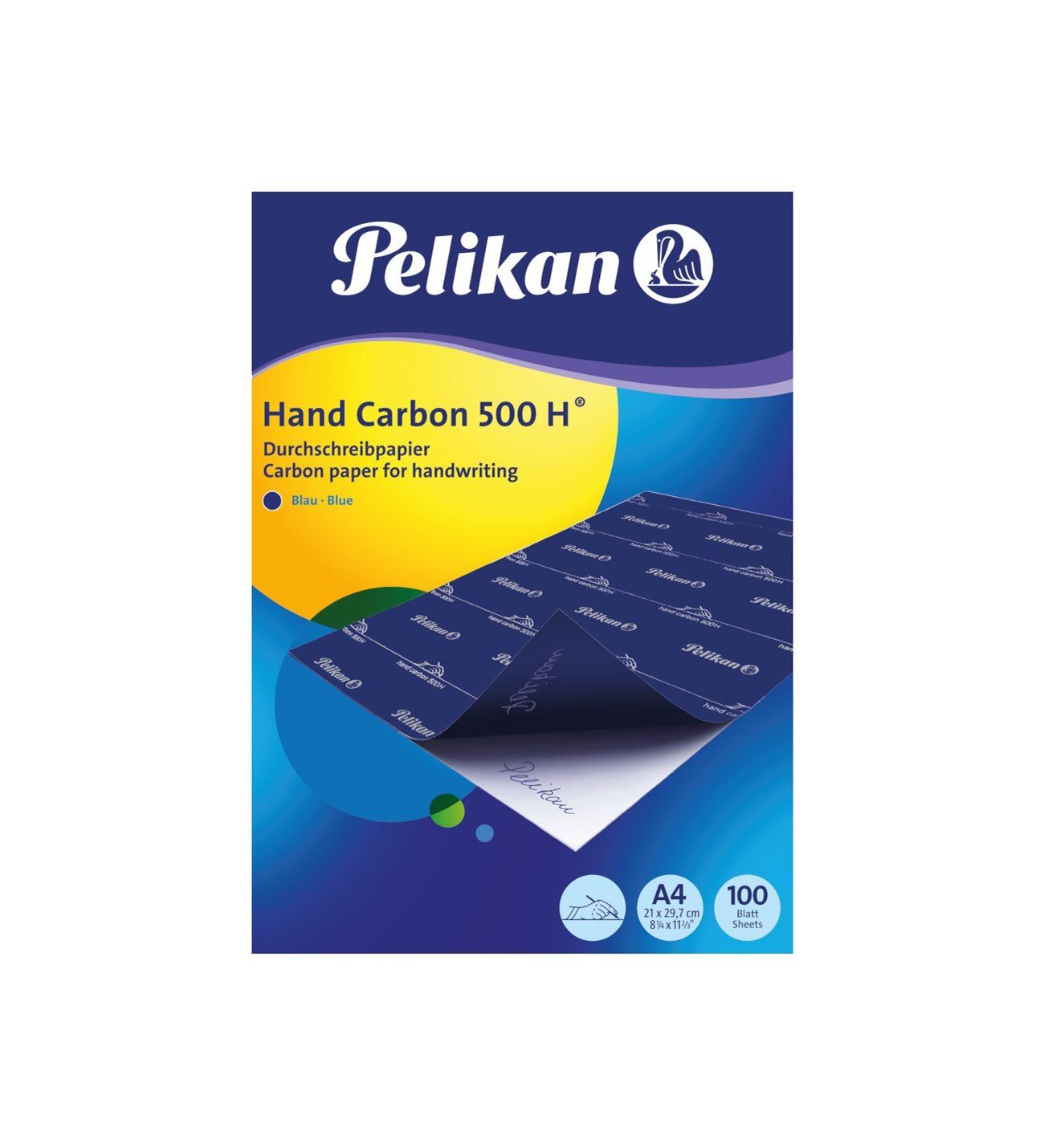 Pelikan 500 H Hand Mavi Karbon Kağıdı 100 Lü
