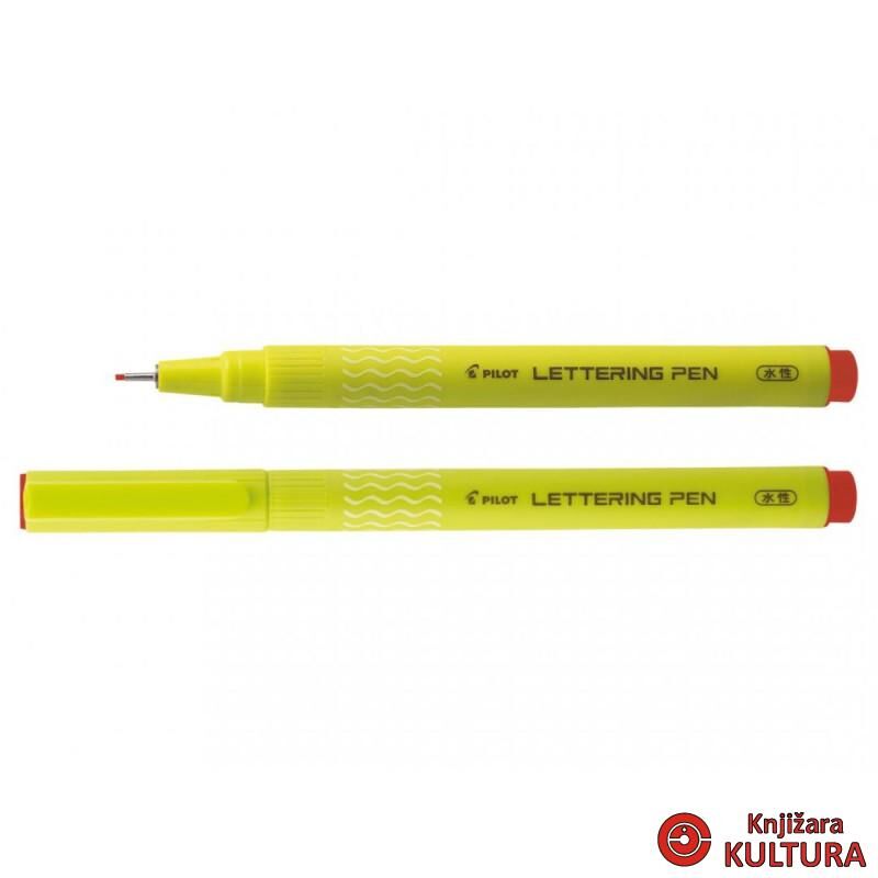 Pilot Lettering Art Kaligrafi 1,0 Mm Kırmızı