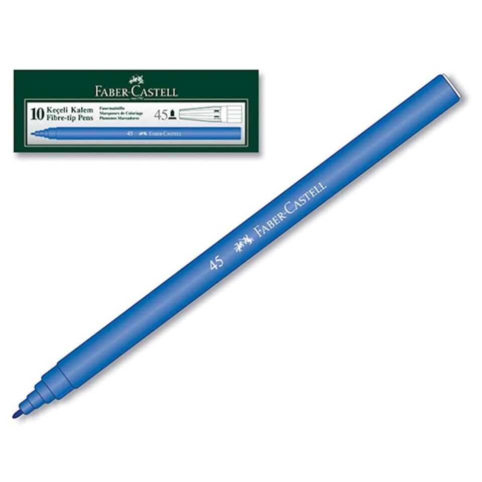 Faber-Castell Keçeli Kalem Mavi