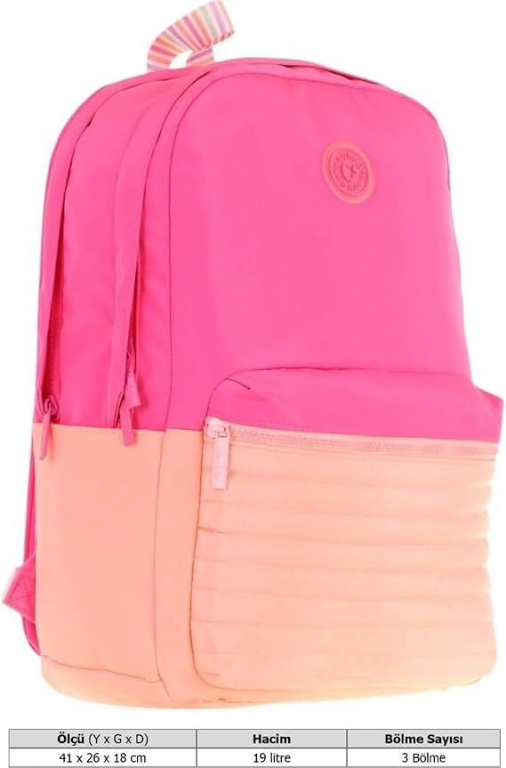 Kaukko Quick Sırt Çantası Pink