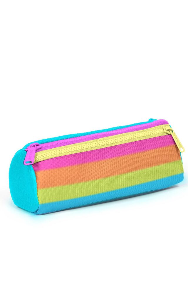 Yaygan Coral High Kalem Çanta  Üç Bölmeli 22086