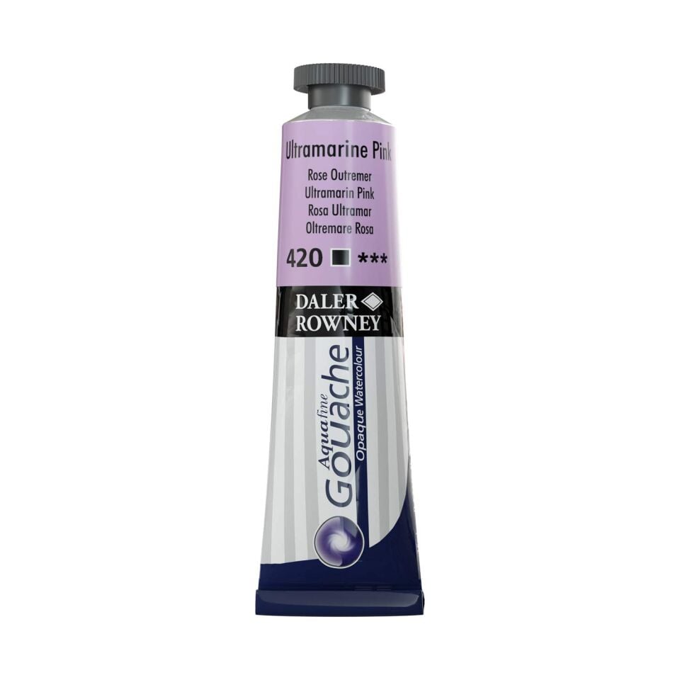 Daler Rowney Aquafine Guaj 15 Ml Ultramarine Pink