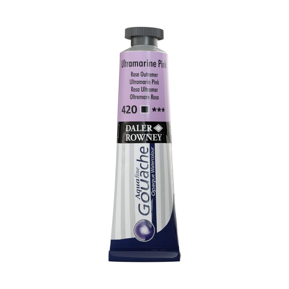Daler Rowney Aquafine Guaj 15 Ml Ultramarine Pink