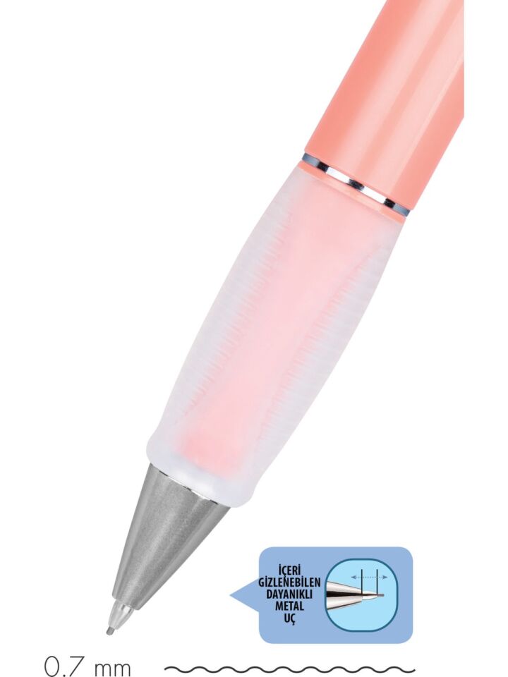 Serve Deep Mekanik Kurşun Kalem 07 Mm Mc Coral