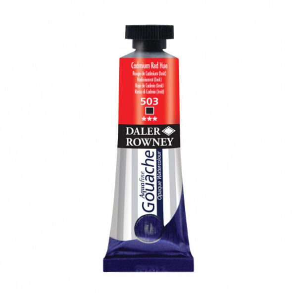 Daler Rowney Aquafine Guaj 15 Ml Cad Red Hue
