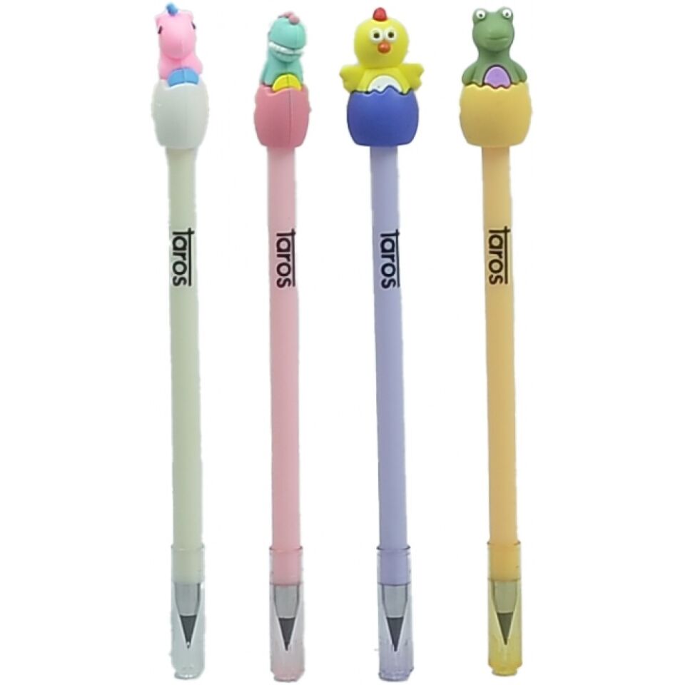 Taros Unick Color Yumurta Hayvanlar Sonsuz Kurşun Kalem