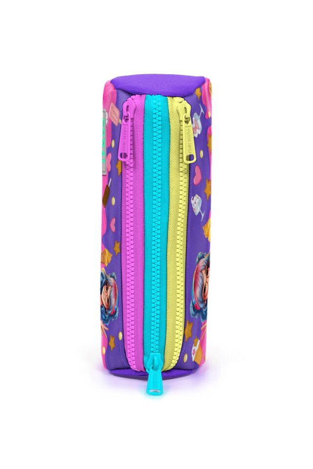 Yaygan Coral High Kalem Çanta  Üç Bölmeli 22089