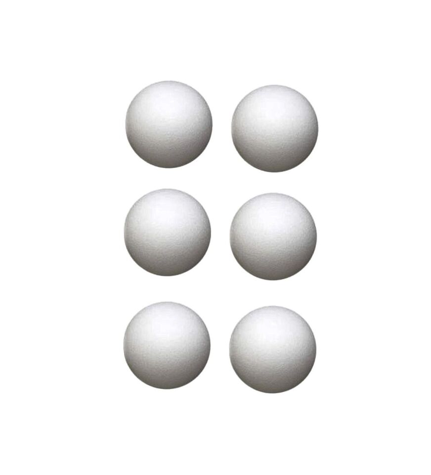 Bu-Bu Strafor Köpük Top 7 Cm 6 Lı 